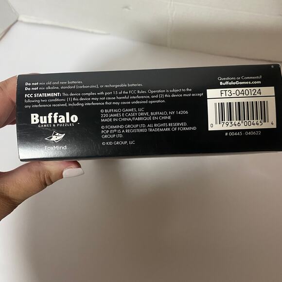 Pop It! Pro NEW The Original Light Up Pattern Popping Fidget Game Buffalo - Picture 4 of 6